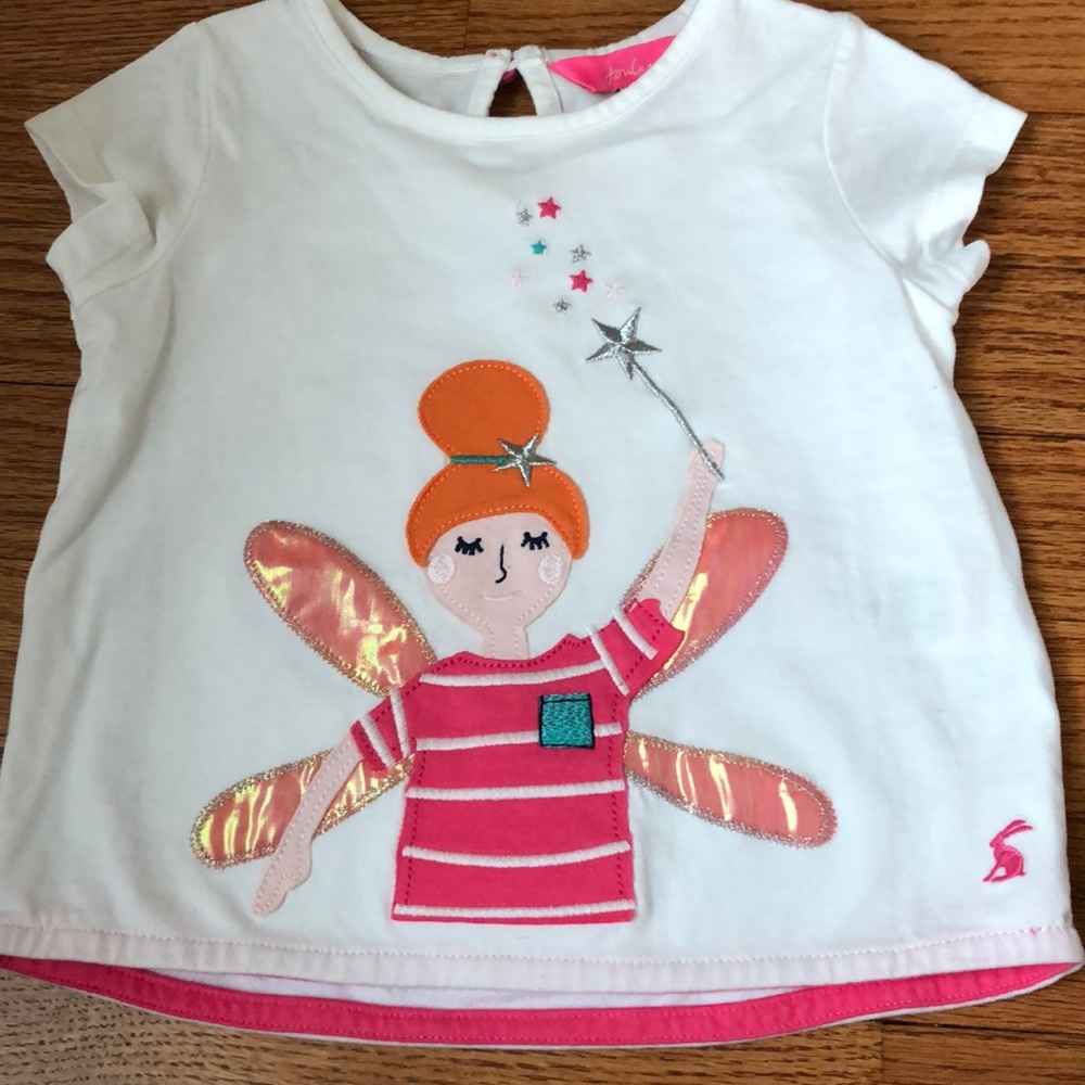 Joules 2T adorable fairy top